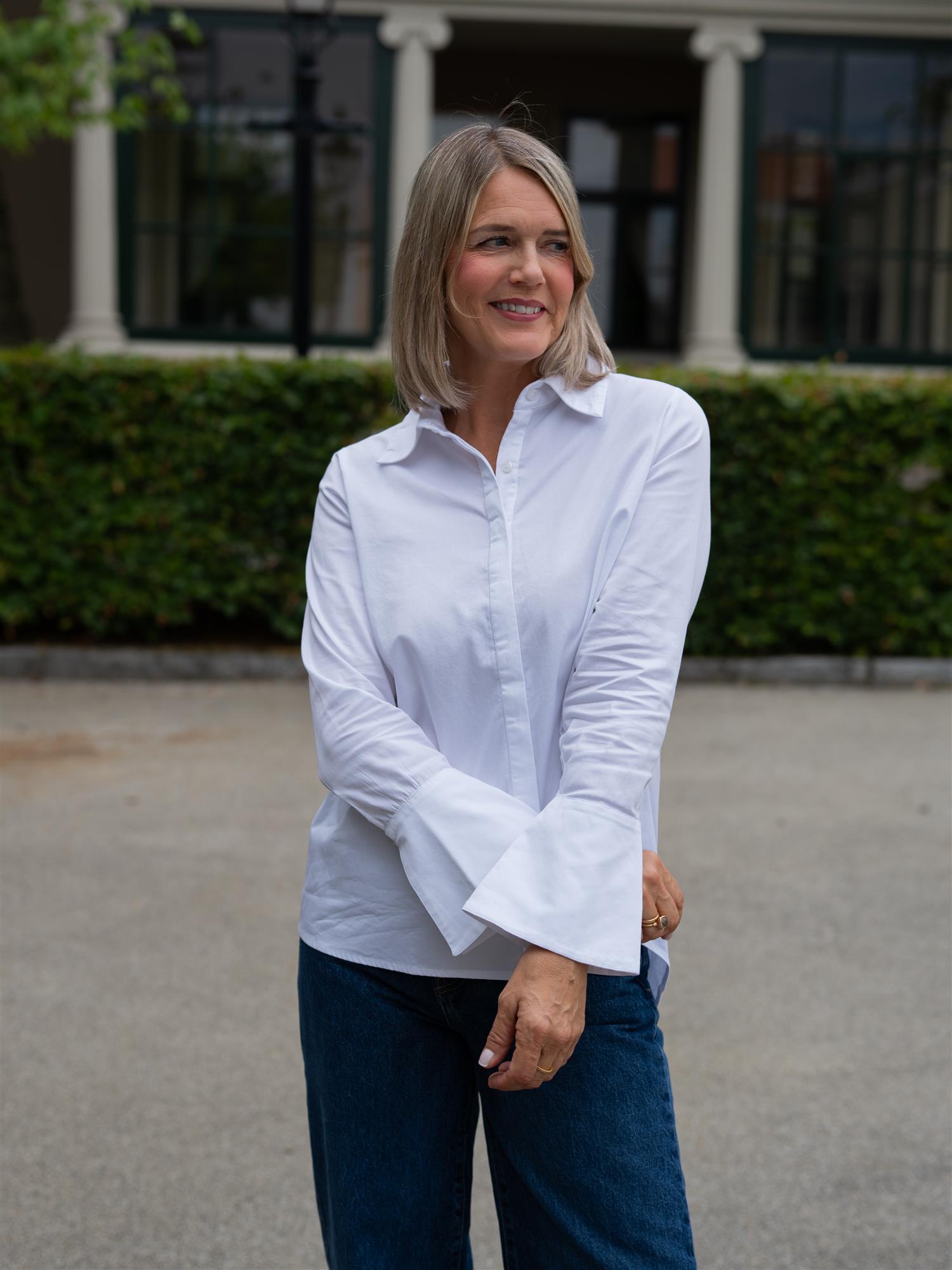 Ella&il Juni Shirt White