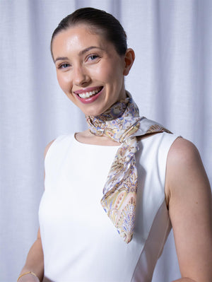 Hale Bob Erin Scarf Ivory