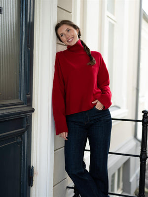 Camilla Pihl Abigail Knit Red
