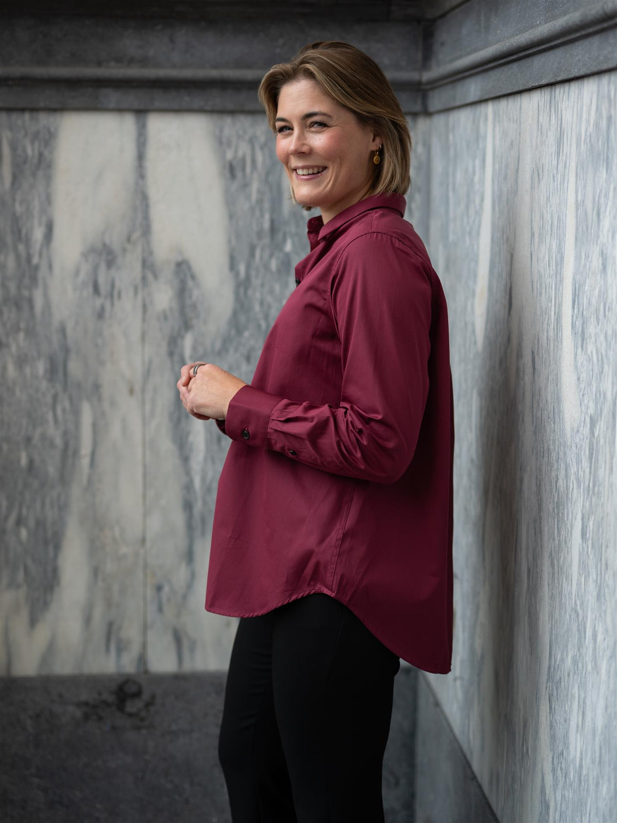 Sophie Shirt Plum