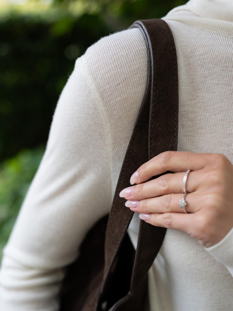 Beck Söndergaard Suede Aubrey Bag Hot Fudge Brown