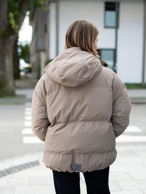 BRGN Regnskyll Bomber Jacket Taupe