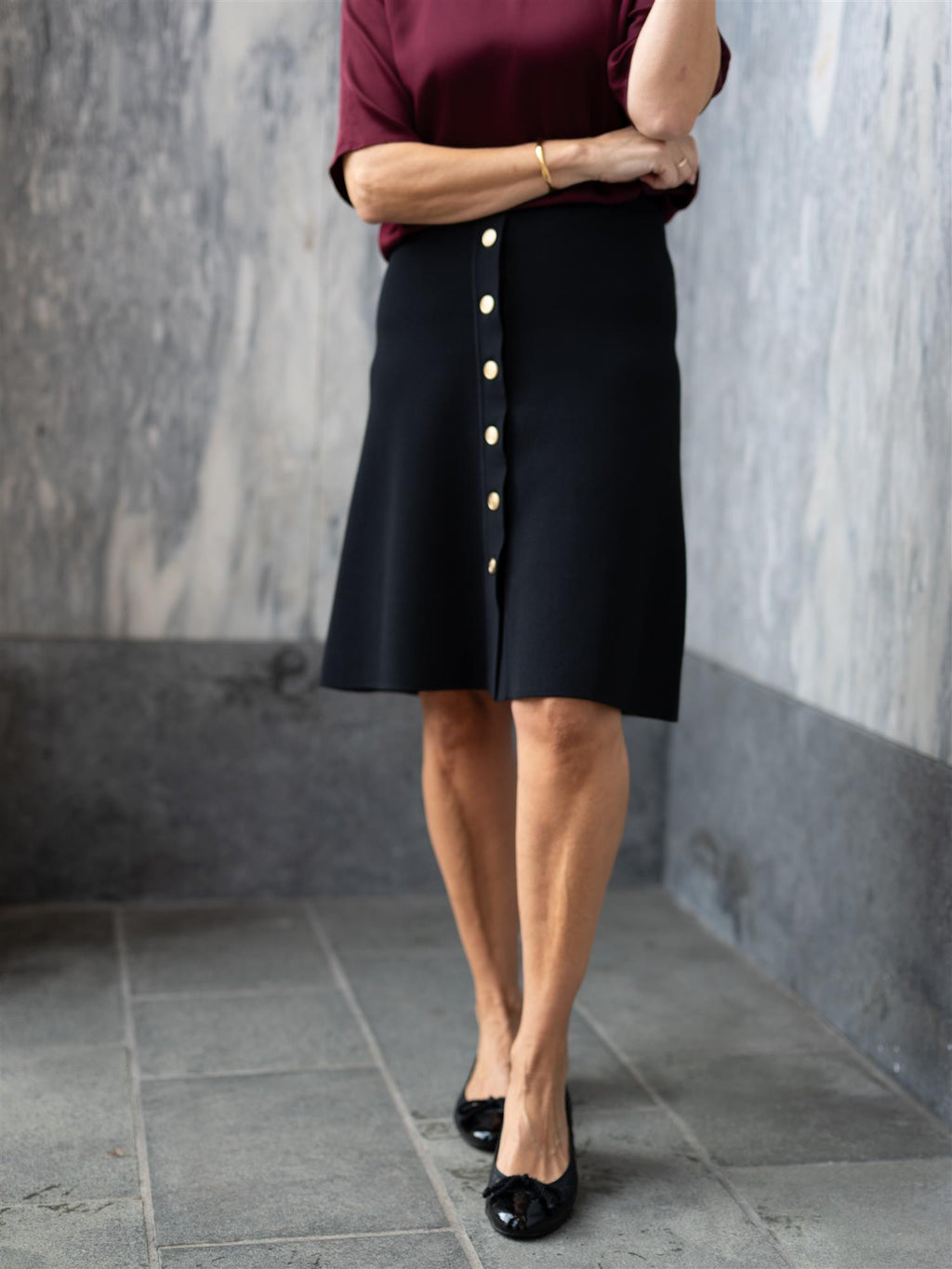 Busnel Claire Skirt Black