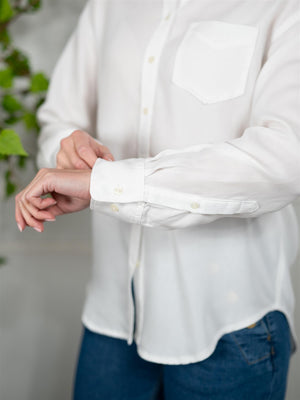 Gant Rel Indigo Shirt White