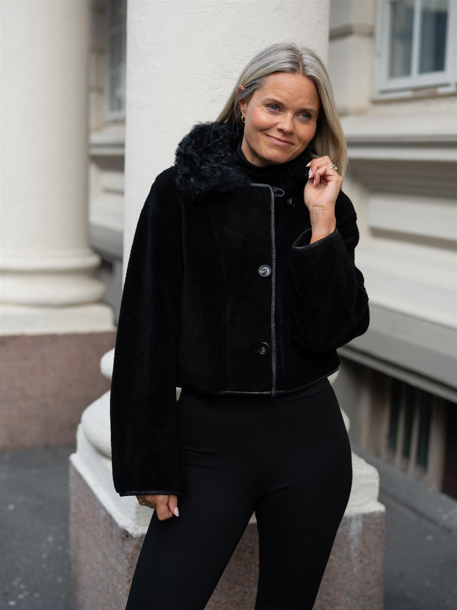 Elda Lamb Fur jacket
