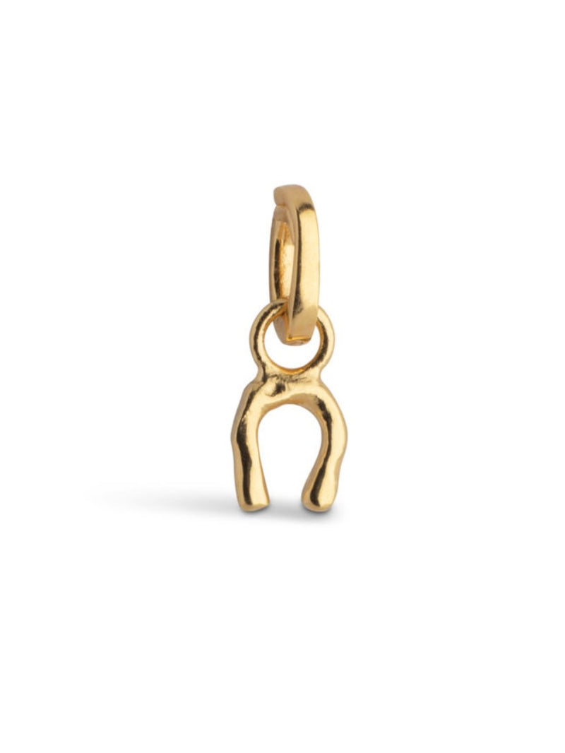 Enamel Lucky Horseshoe charm