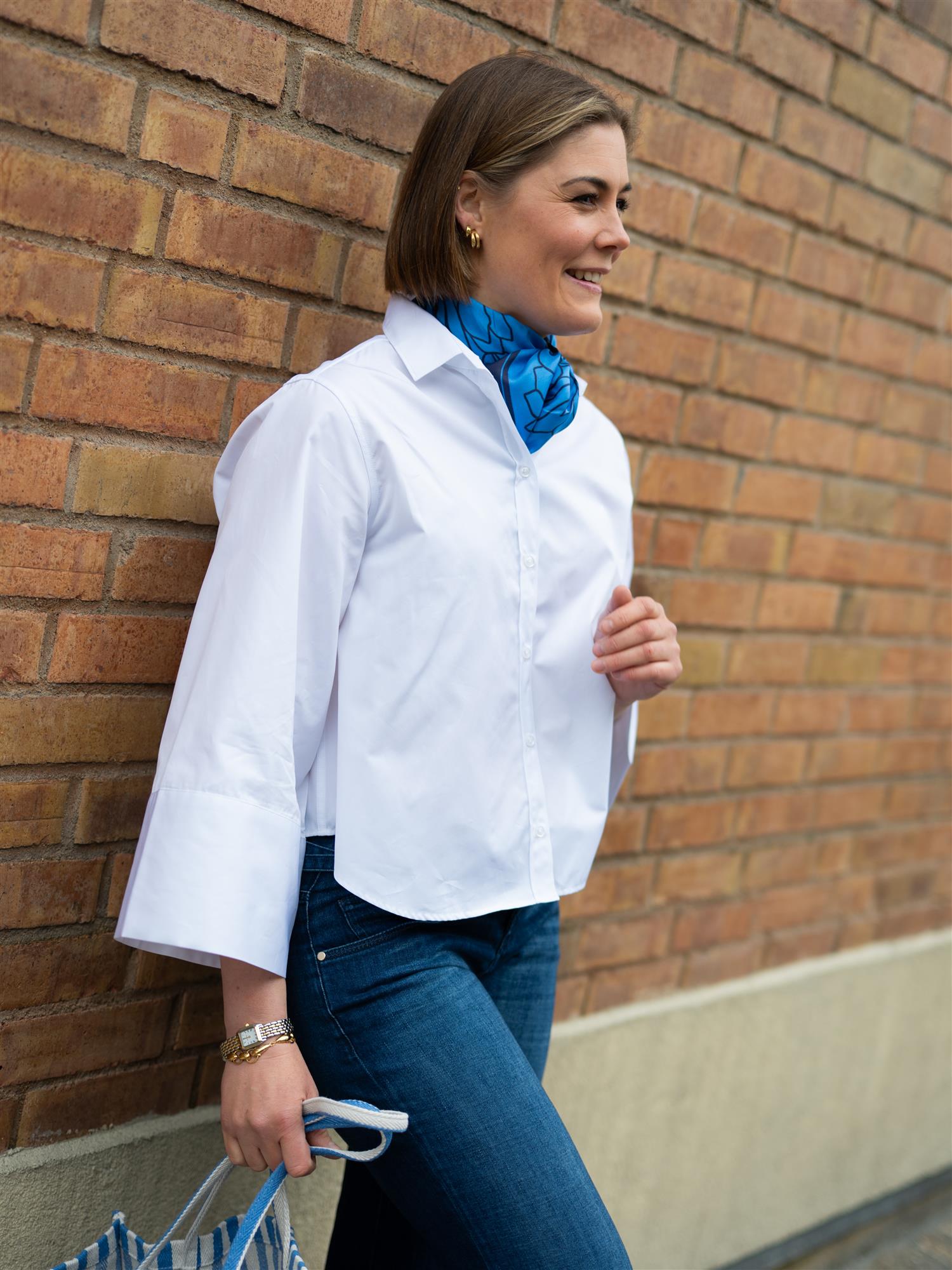 Julie Josephine Anja Shirt White