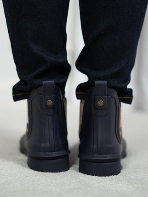 Barbour Wilton Chelsea Welly Navy