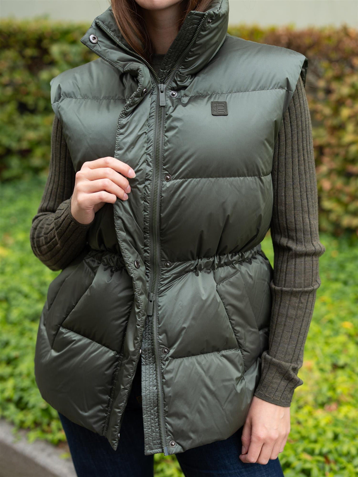 Lennox Down Vest Olive