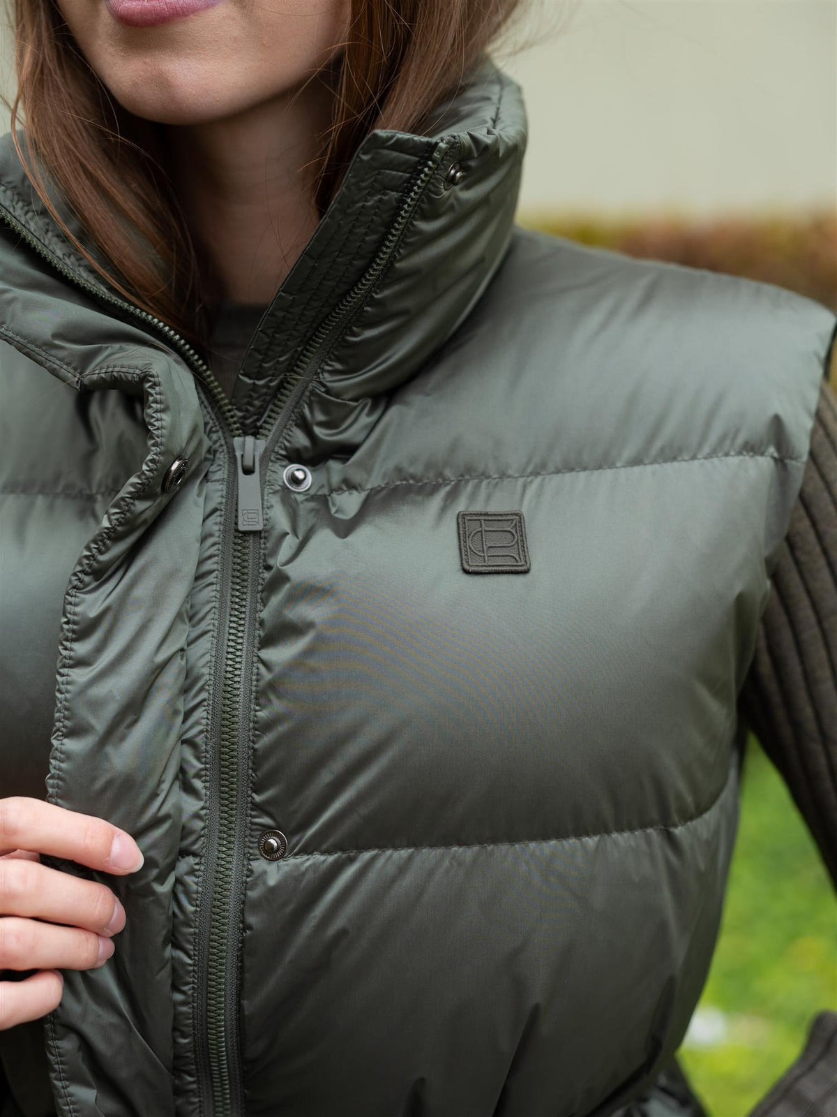 Lennox Down Vest Olive
