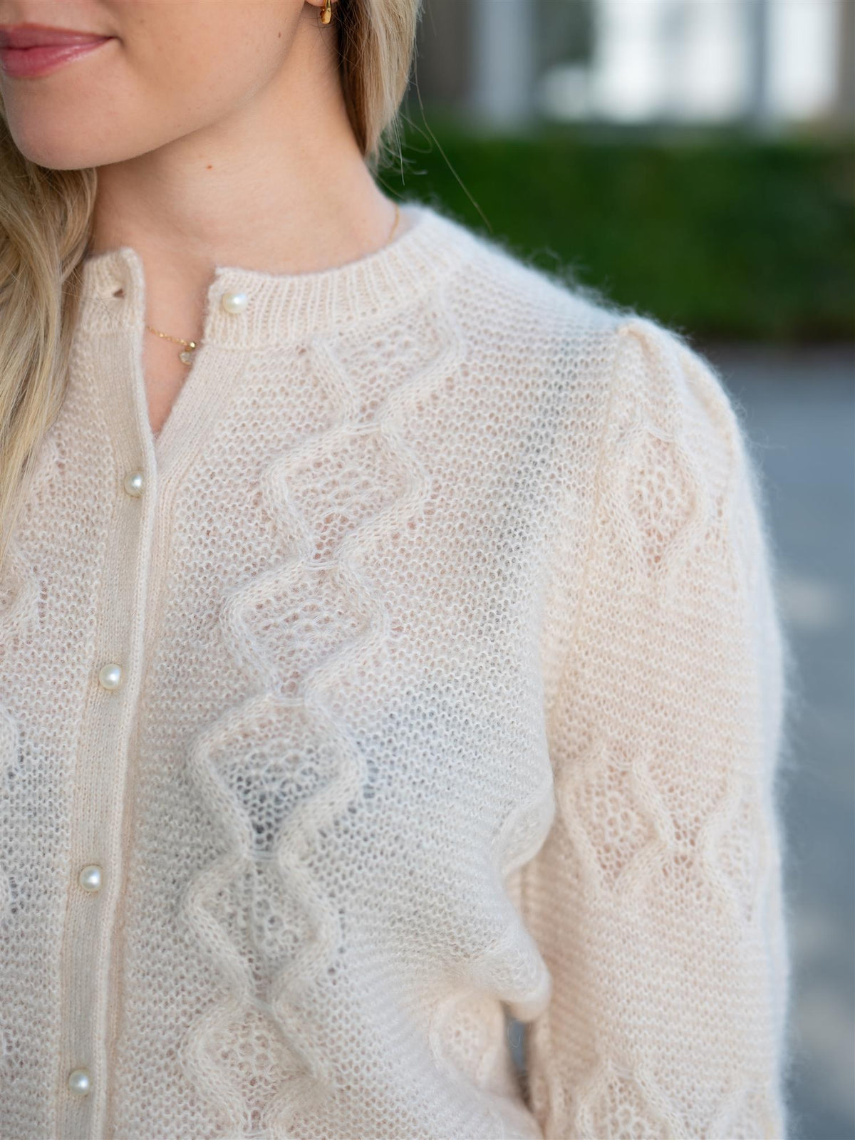 Emmy Cardigan Winter White