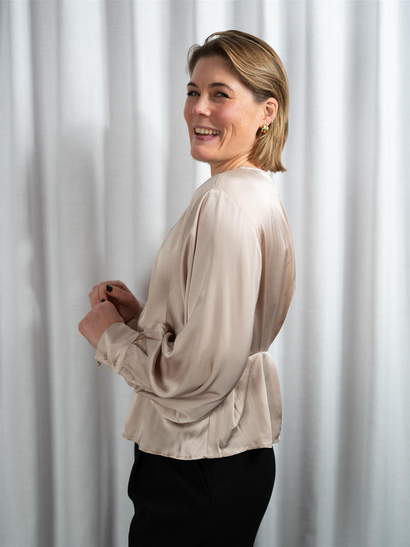 ONE and OTHER Luella Top Pale Blush