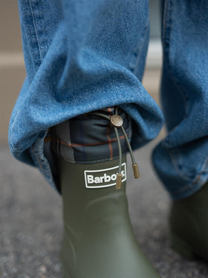 Barbour Mowbray Mid Welly Olive