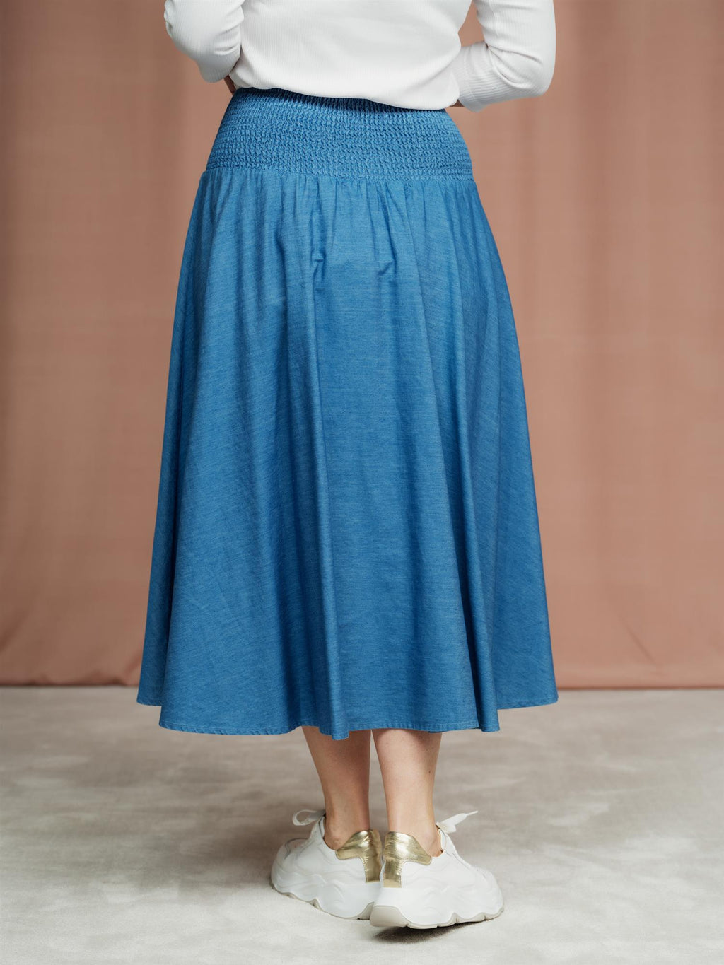 Cathrine Hammel Denim skirt Light Blue Denim
