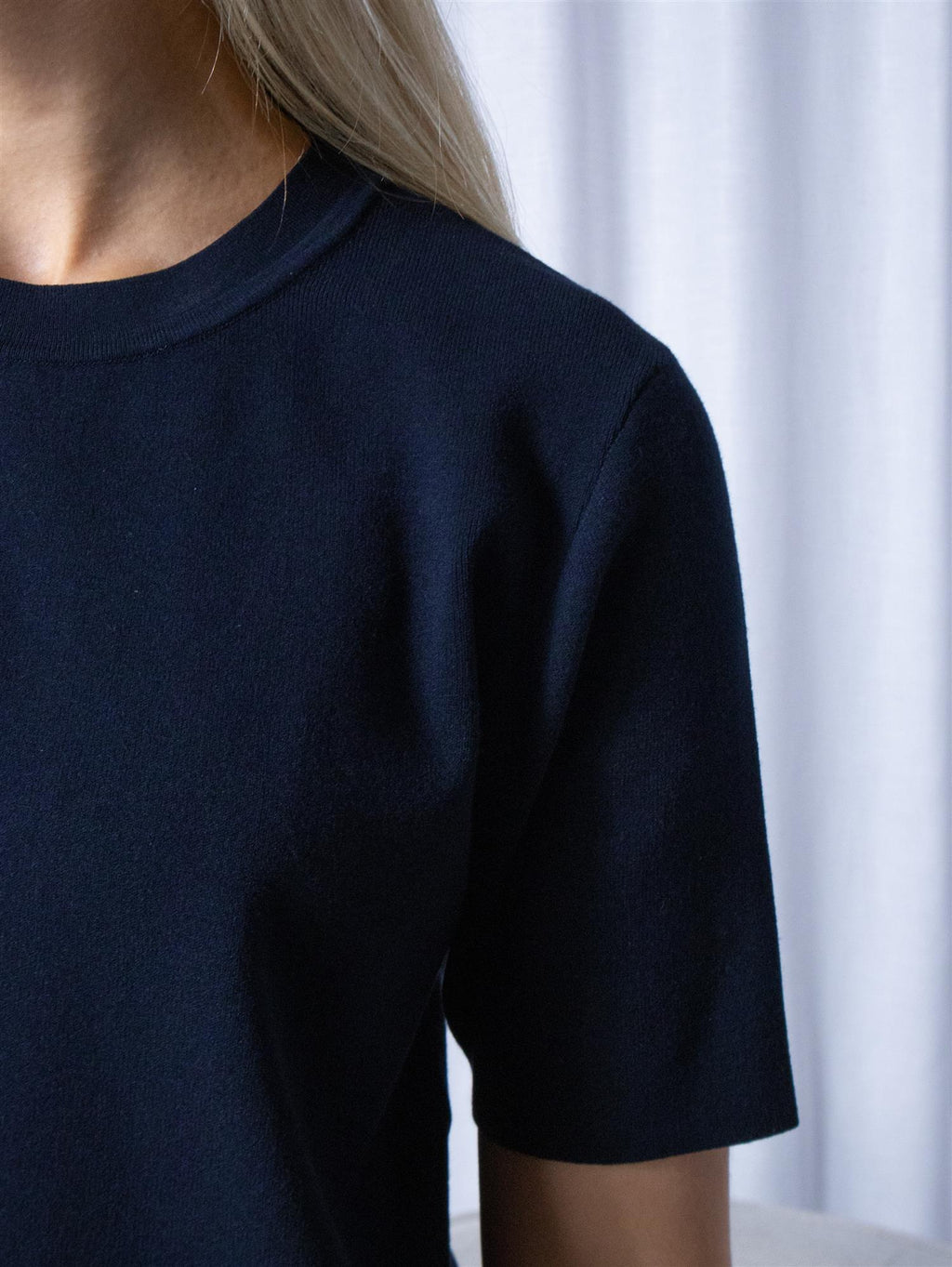 Stenströms Juliana Short Sleeve Navy