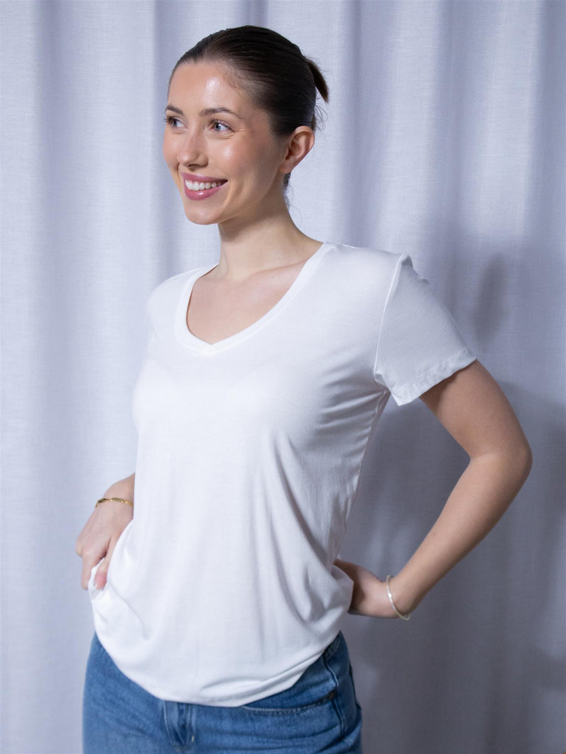 Riccovero Favorit Tee White