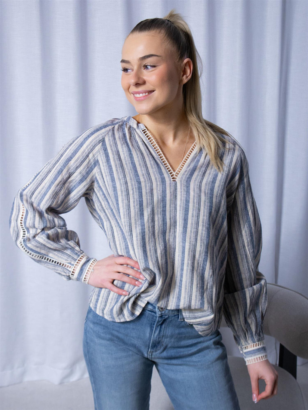 Mos Mosh Zeina Linen Blouse
