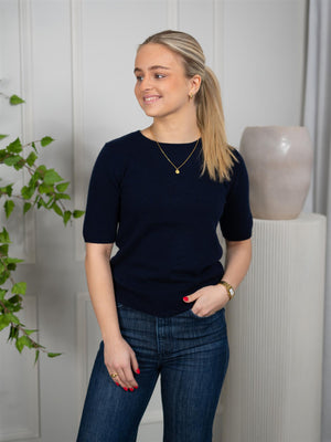 Dear Dharma Marthe Tee Navy