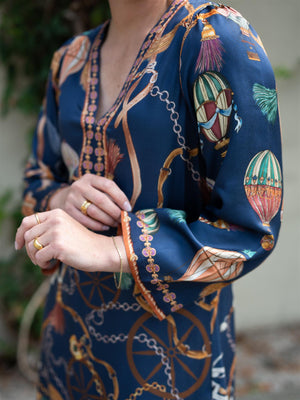 Hale Bob Valery Kimono Dress