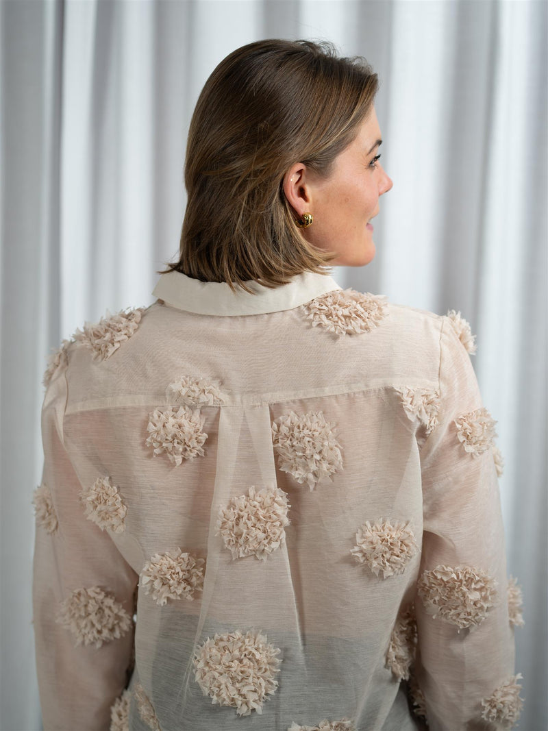 ONE and OTHER Mina Shirt Pale Blush