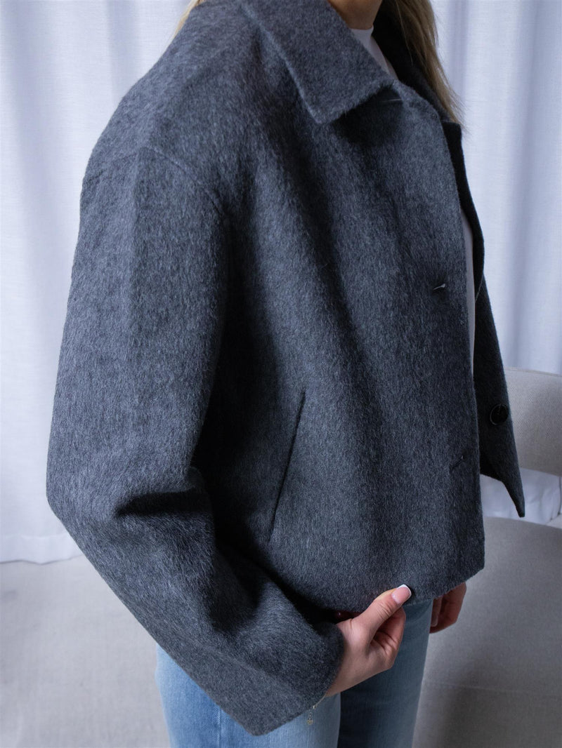 Camilla Pihl Adara Jacket Dark Grey Mel