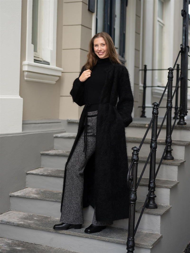 Ella&il Olivia Chunky Cardigan Black