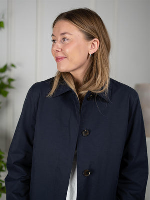 Gant Short Cotton Blend Car Coat