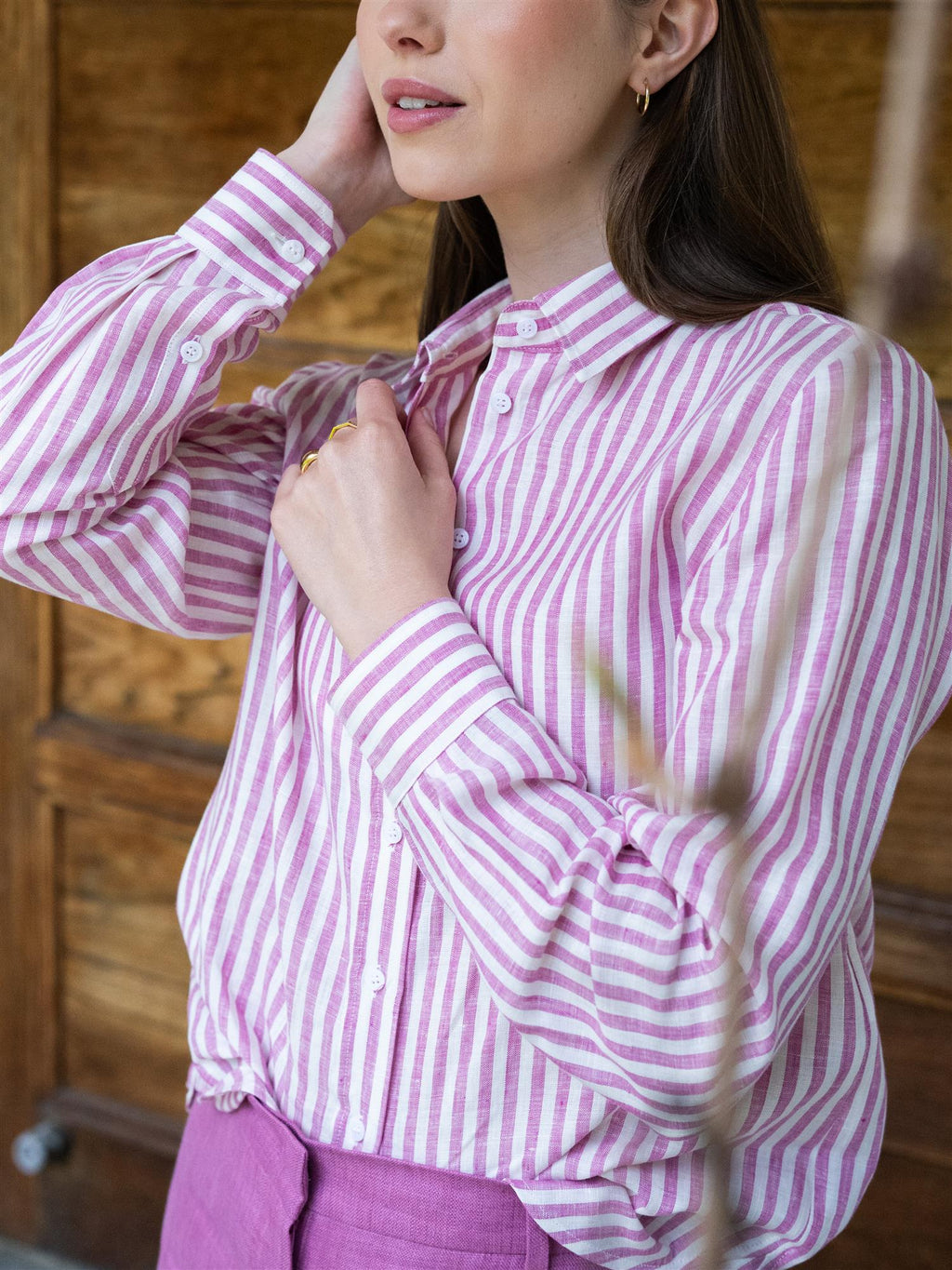 Max Mara Josef Pink Stripe