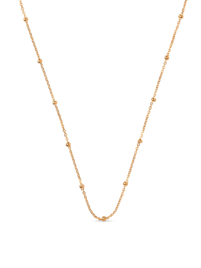 Enamel Beaded Chain Necklace