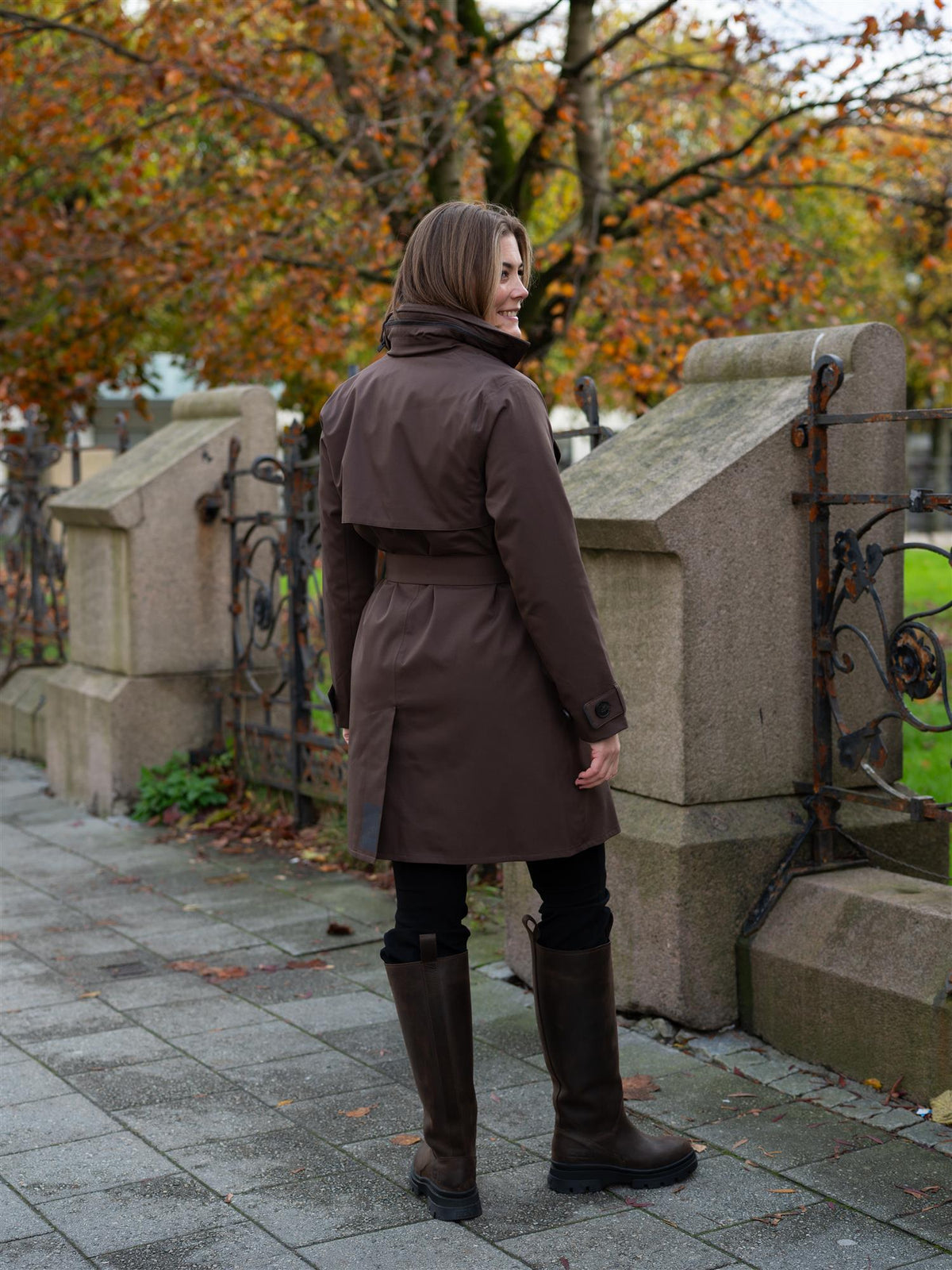 Yr'en Coat Brown