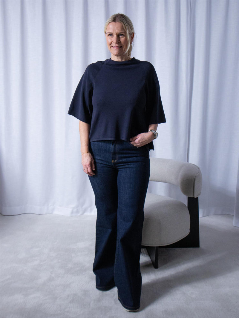 Bitte Kai Rand Saku Blouse Dark Midnight