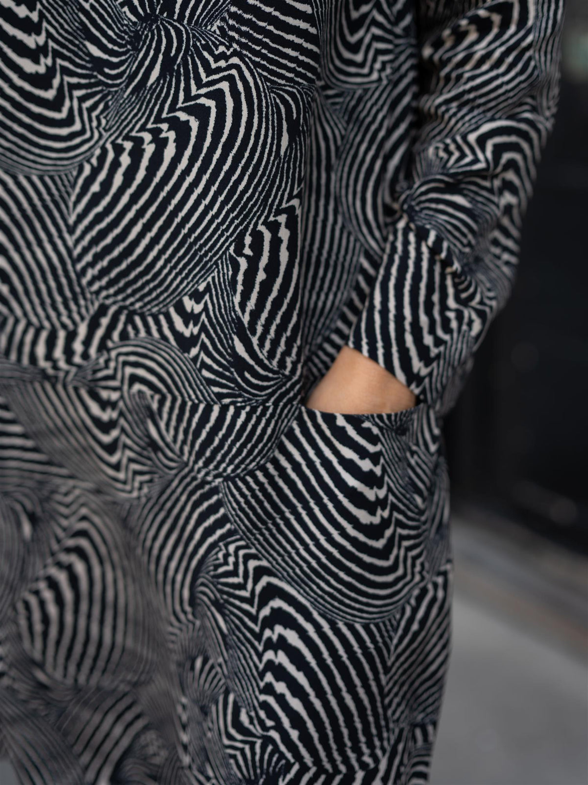 Iki Dress Zebra