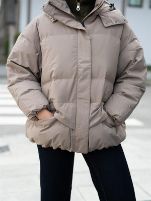 BRGN Regnskyll Bomber Jacket Taupe