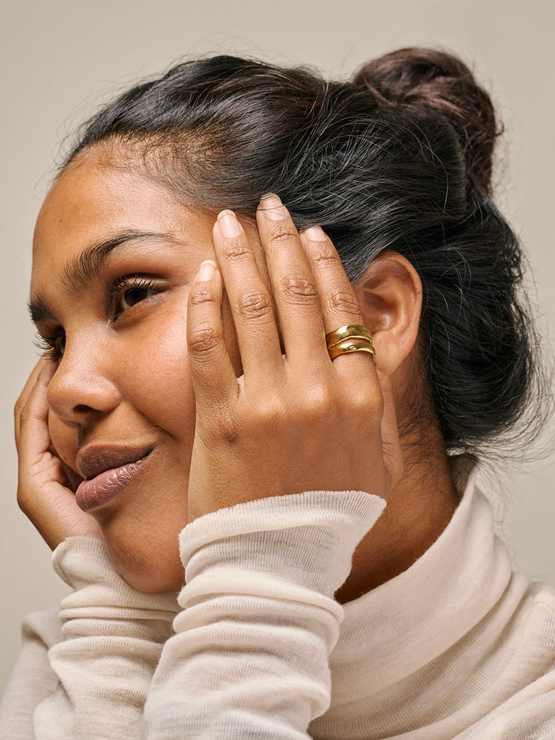 Enamel Sandra Statement Ring