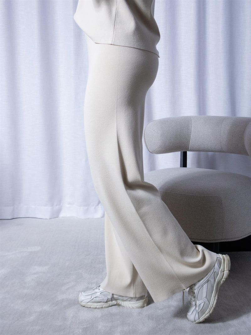Stenströms Jupiter Pant Knit Offwhite