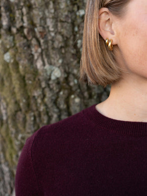 Dear Dharma Marthe Tee Plum