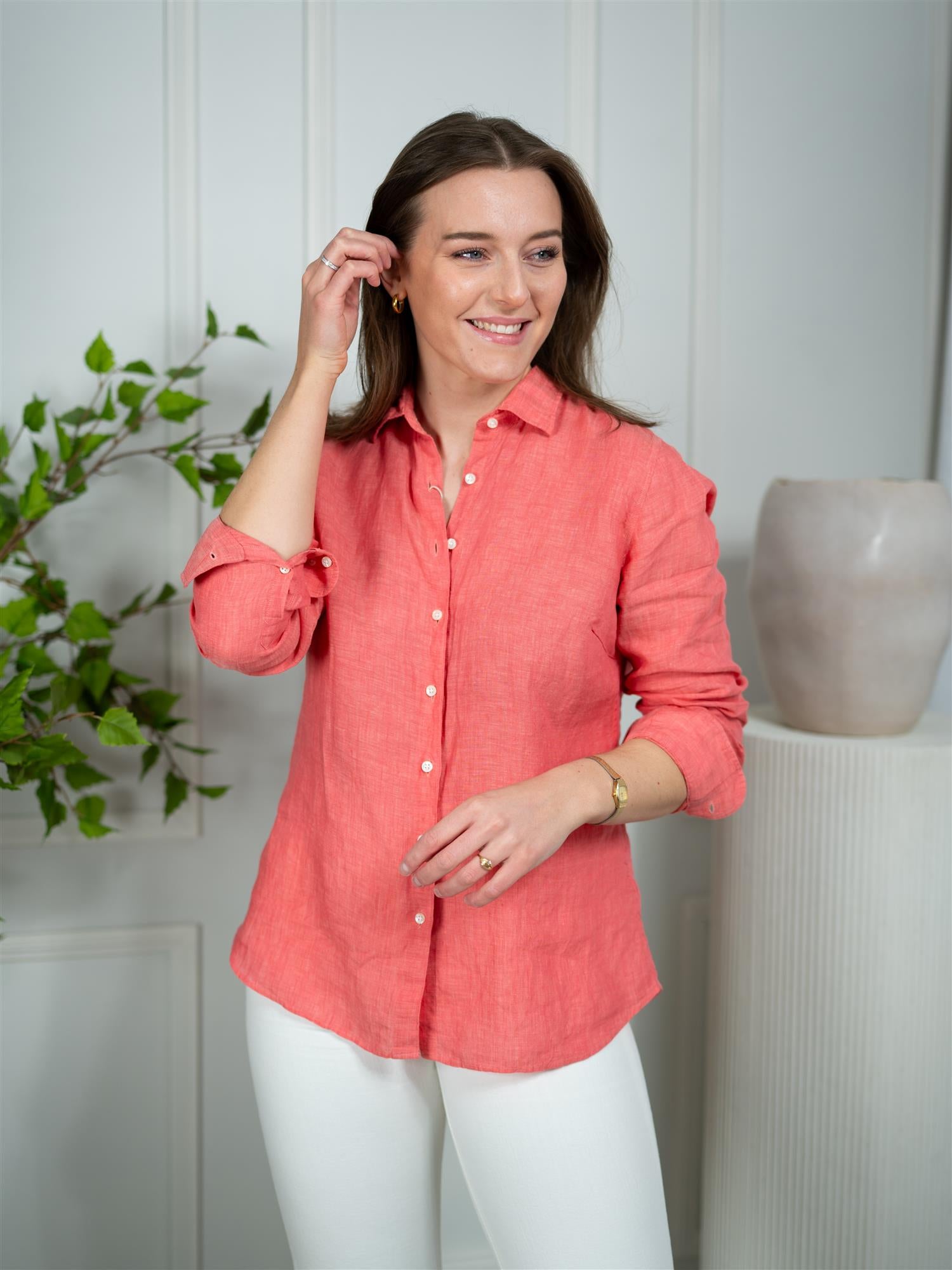 Stenströms Sofie Shirt Light Red