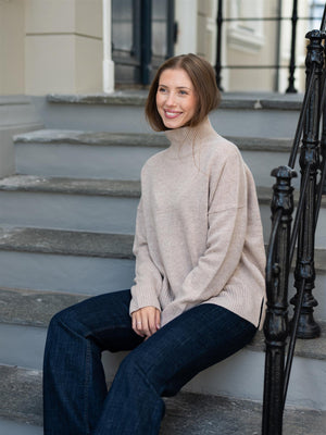 Dear Dharma Ida Sweater Beige
