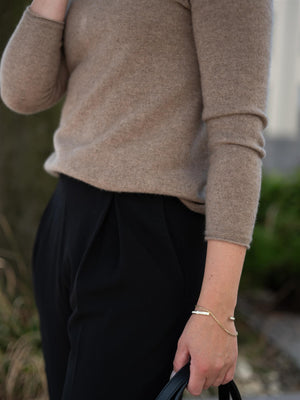ONE and OTHER Ashley Sweater Taup Melange