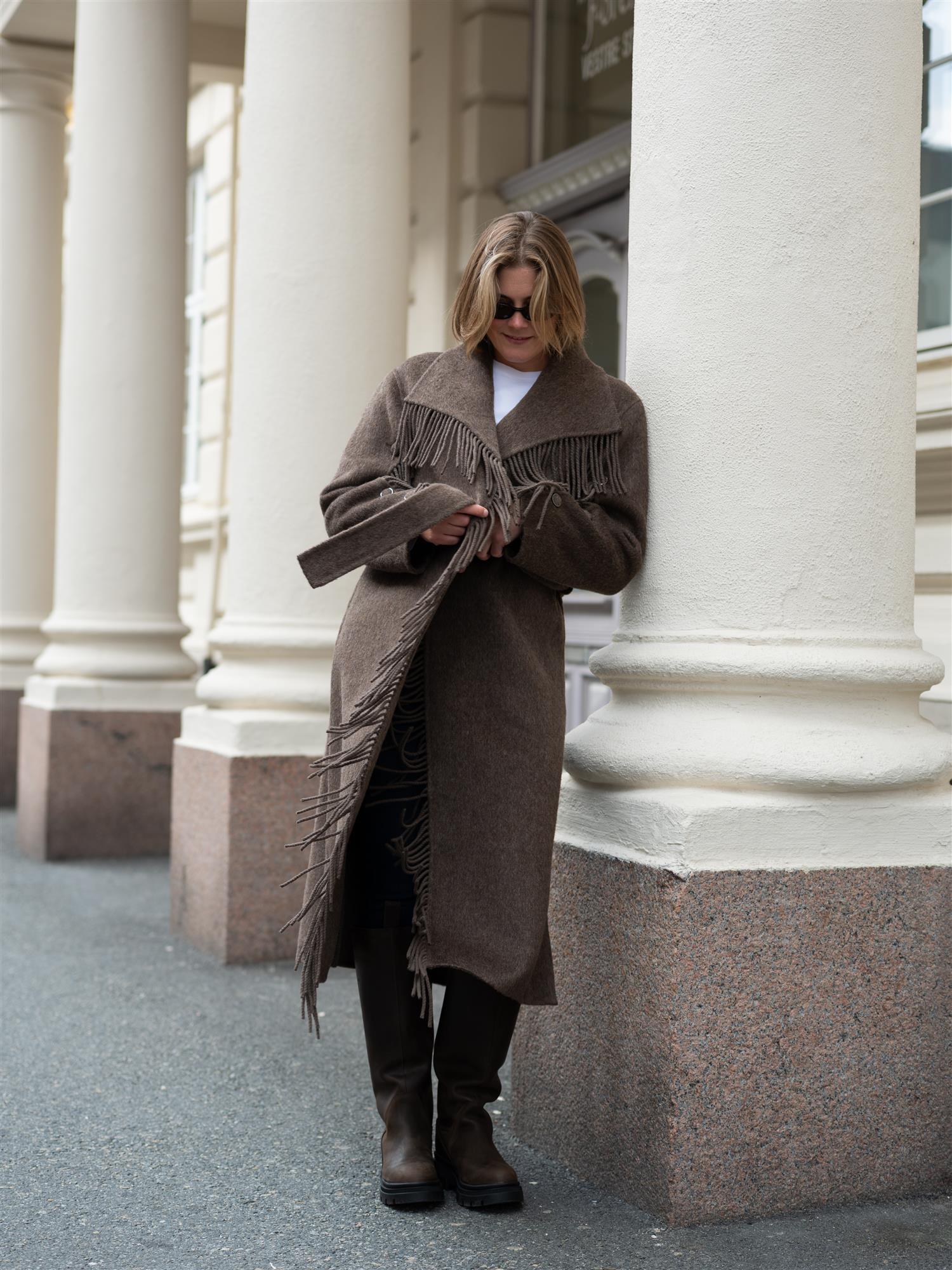 Heidi Coat Dark Brown