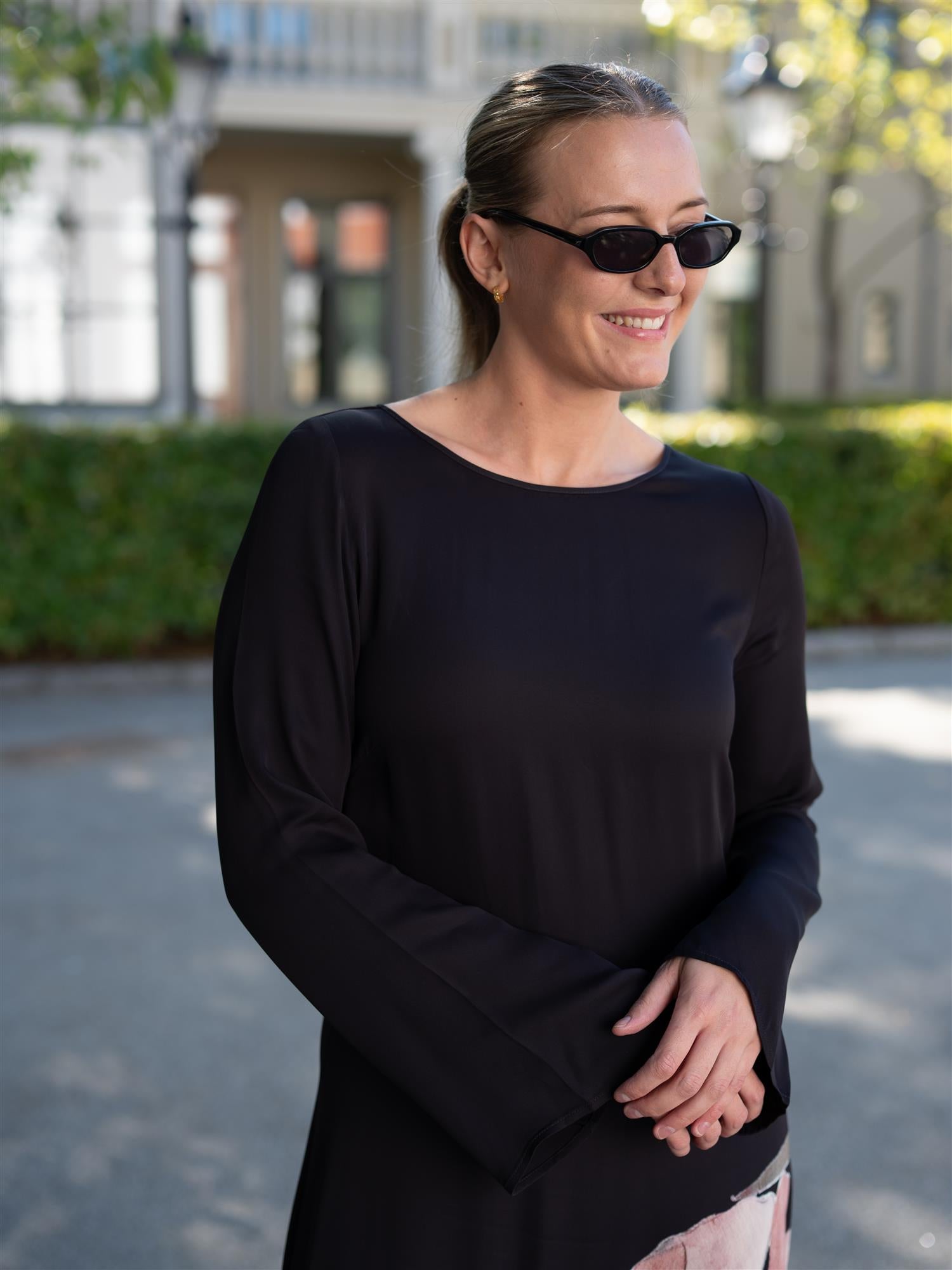 Nicole Dress With Boat Neck