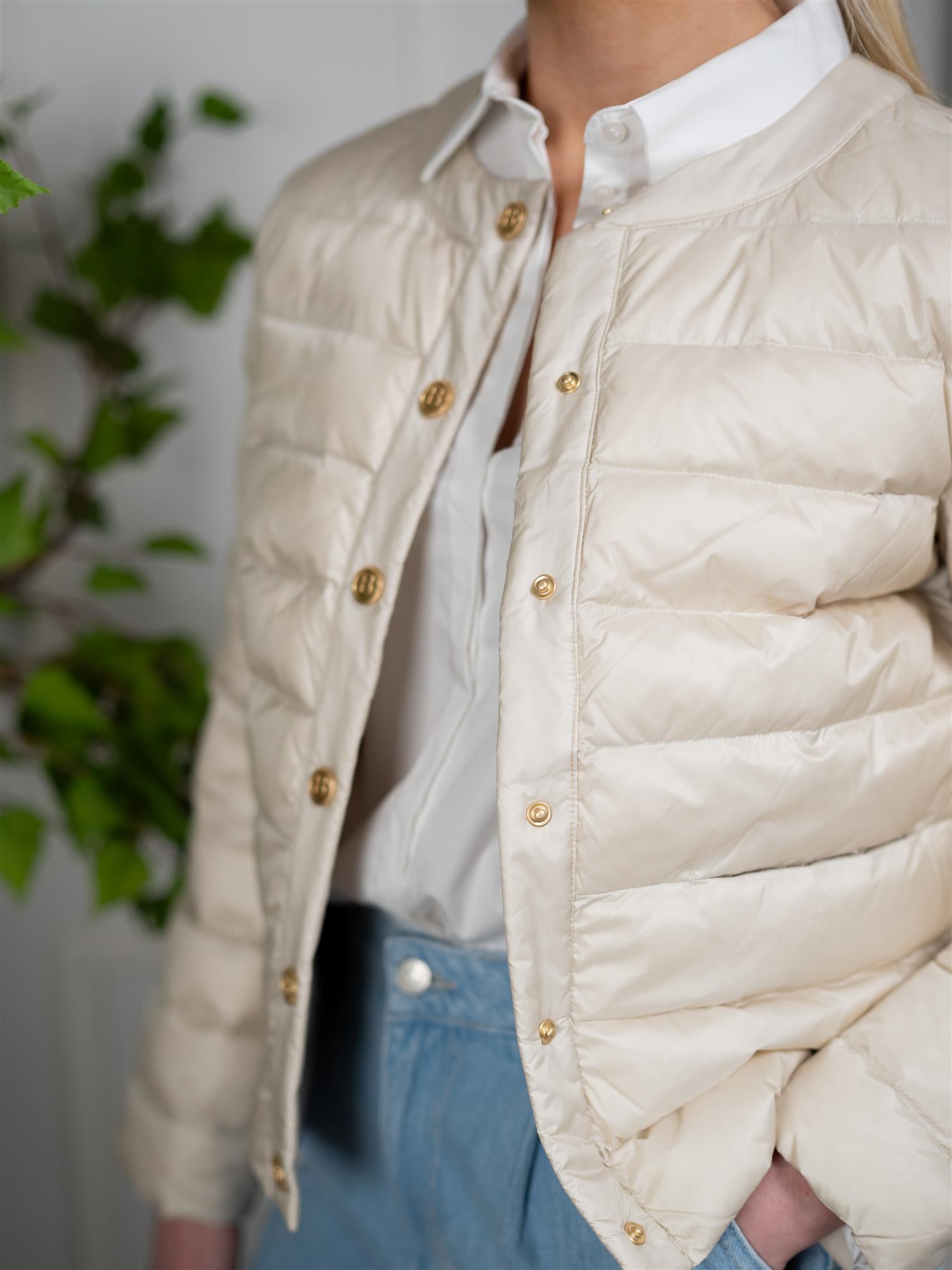 Busnel Indiana Down Jacket Silver Brick