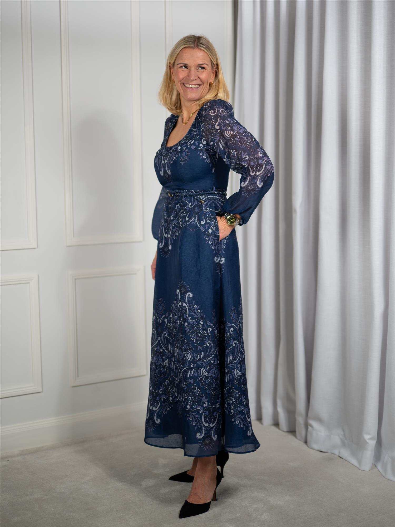 Hale Bob Aspyn Long Navy