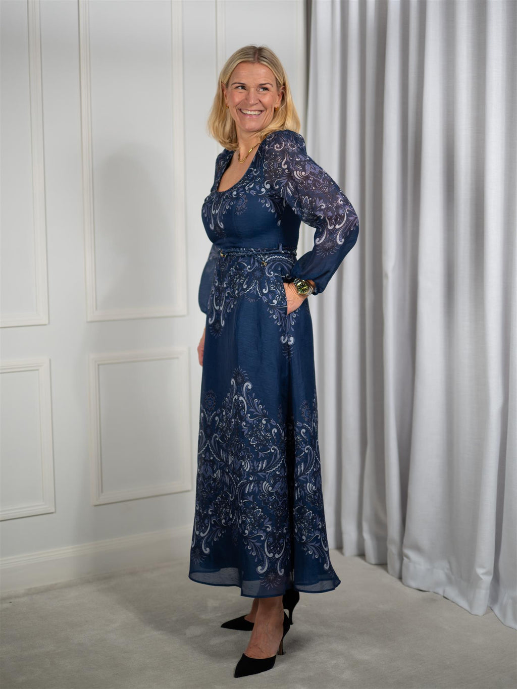 Hale Bob Aspyn Long Navy