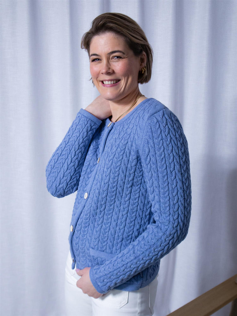 Ella&il Ulla Cotton Jacket Light Blue