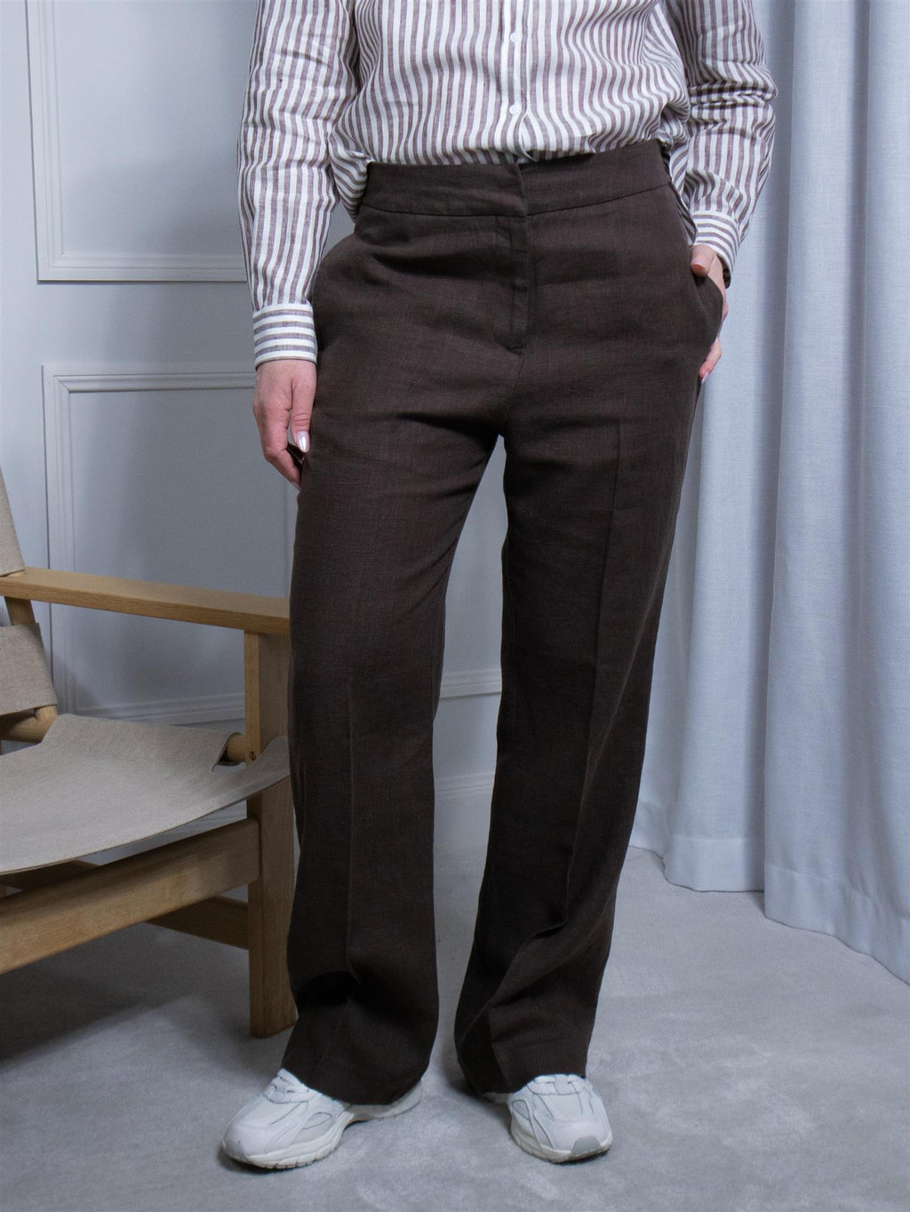 Stenstrøms Jayda Pants Dark Brown