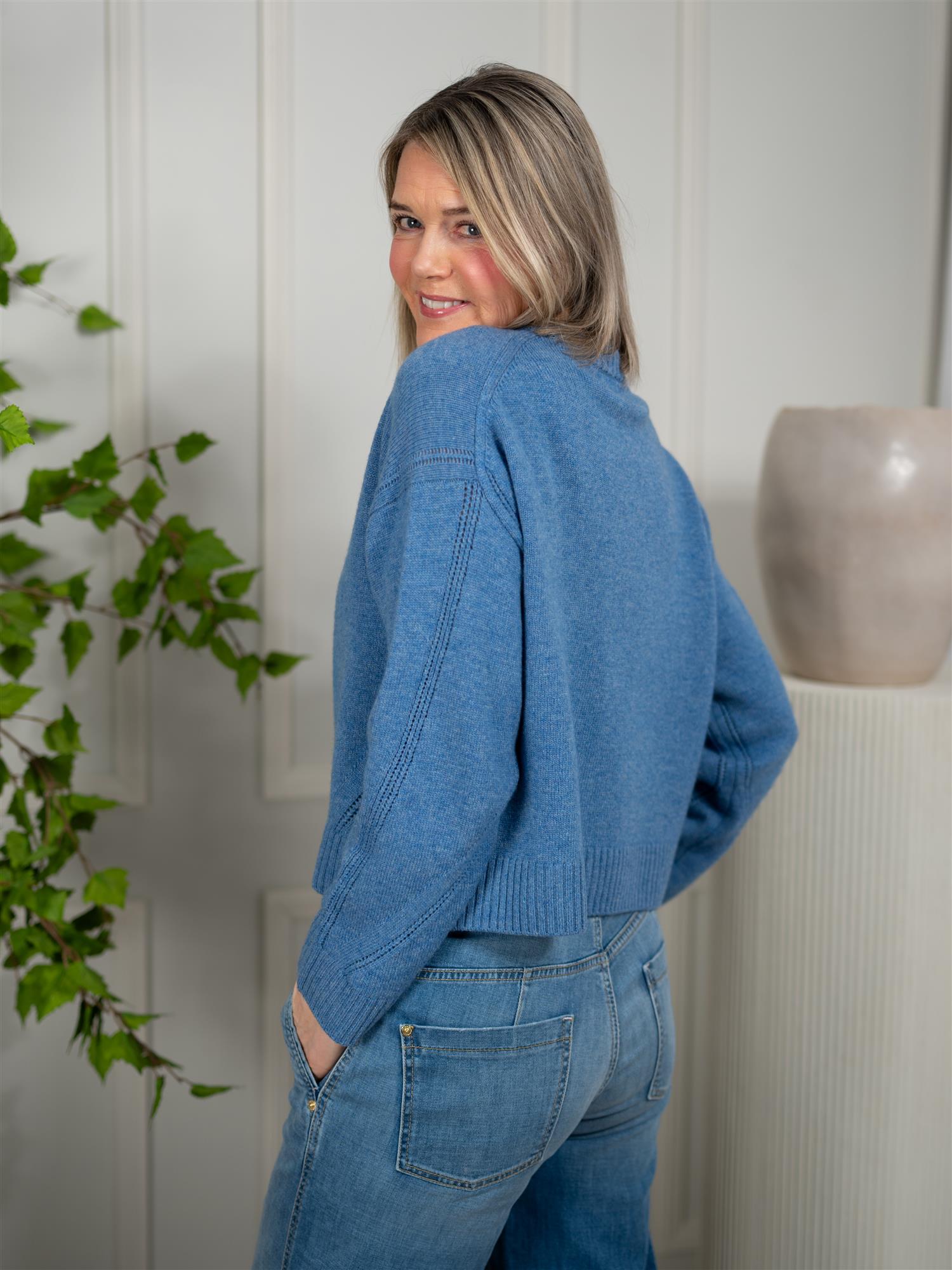 Dear Dharma Estas Cardigan Denim