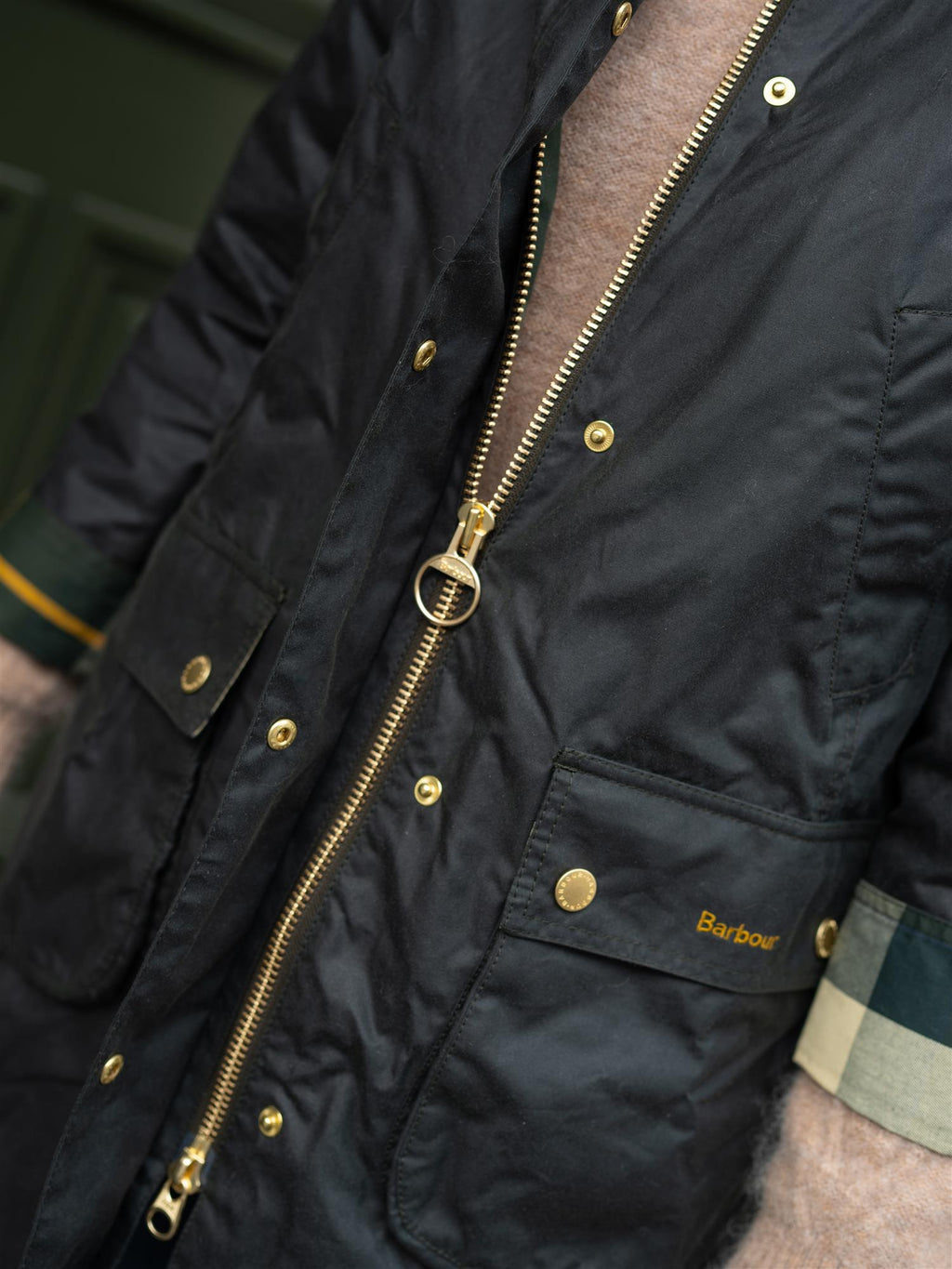 Barbour Long Beadnell Wax Jacket