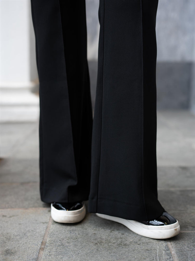 Busnel Karin Solid Trouser Black