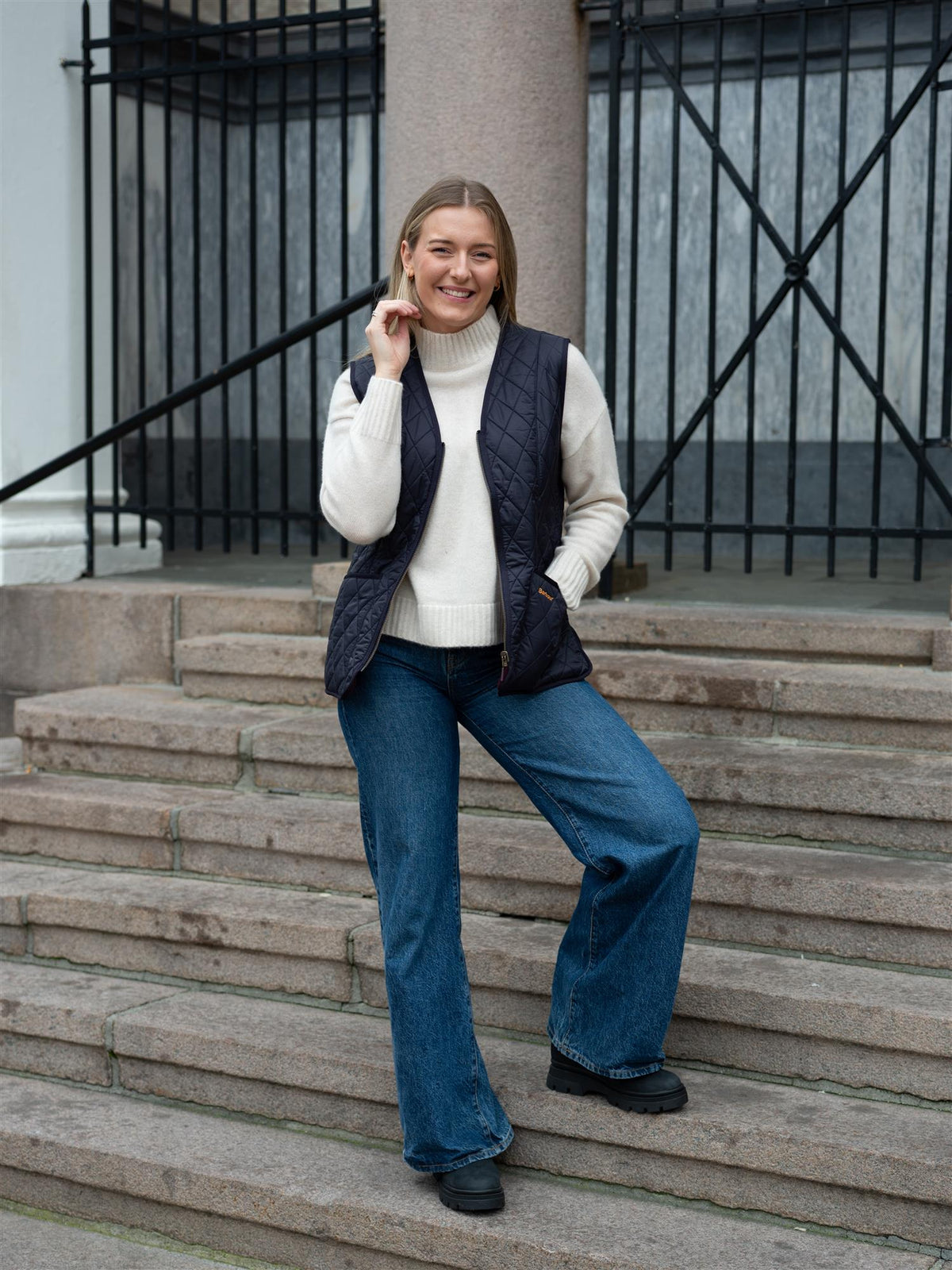 Fleece Betty Liner Navy